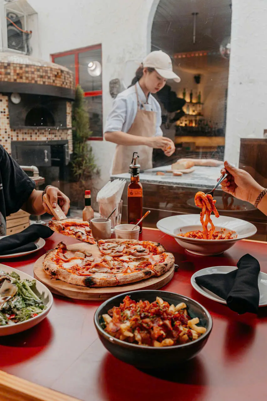 The Pasta Fresca Table