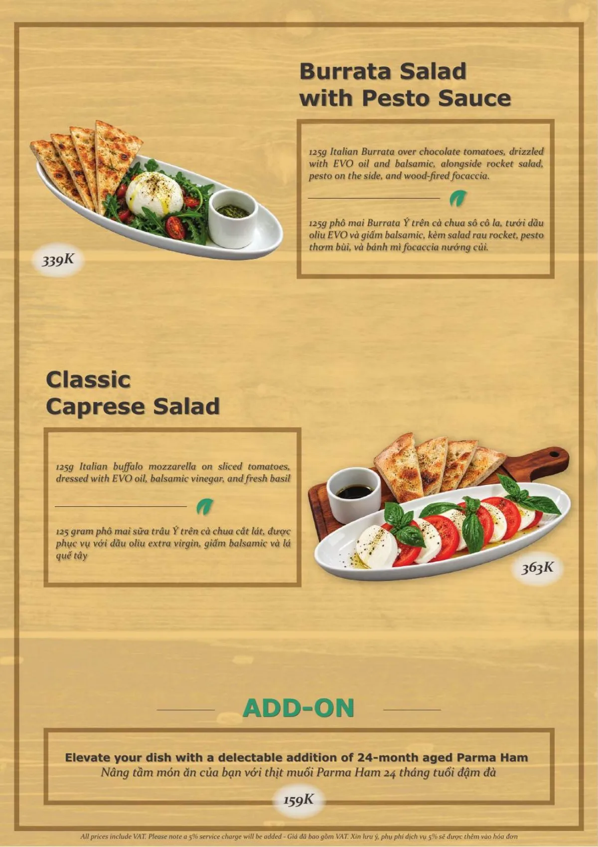 Salads, page 1