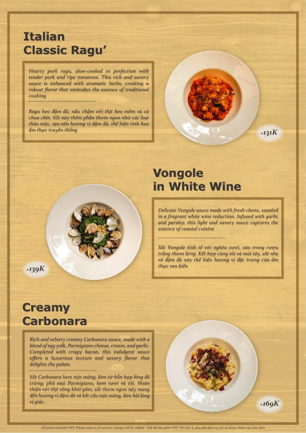 Pasta & Sauces, page 3
