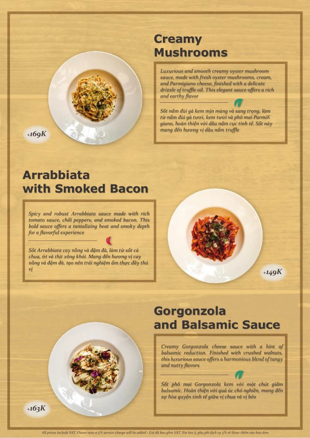 Pasta & Sauces, page 4