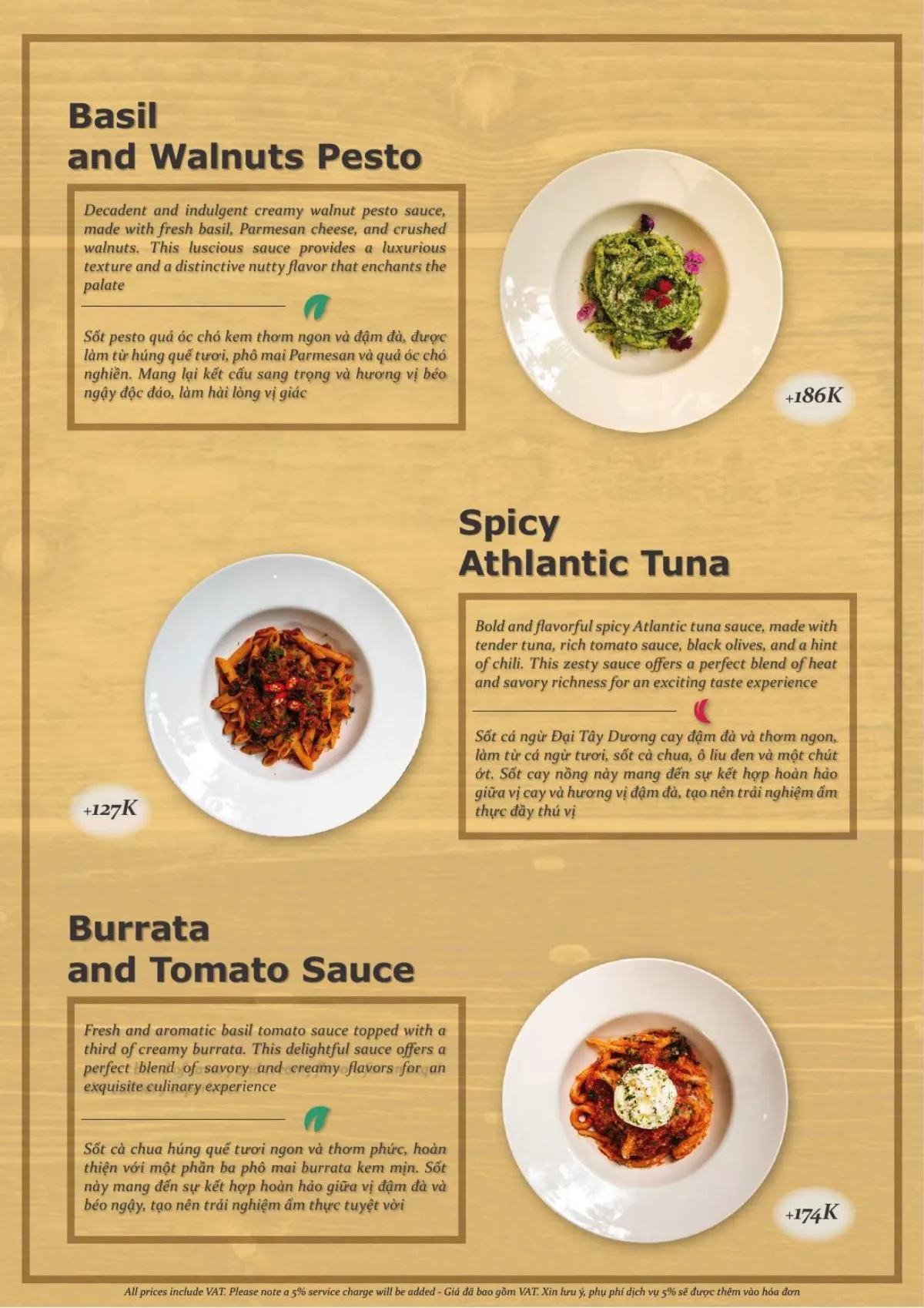 Pasta & Sauces, page 5