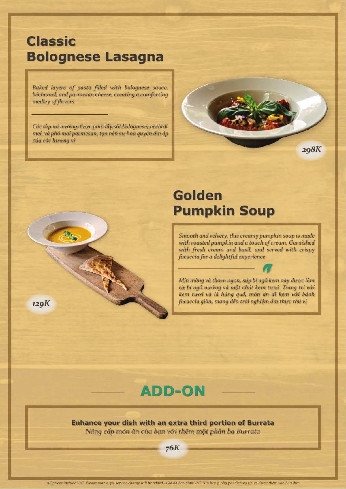 Comfort Foods, page 1